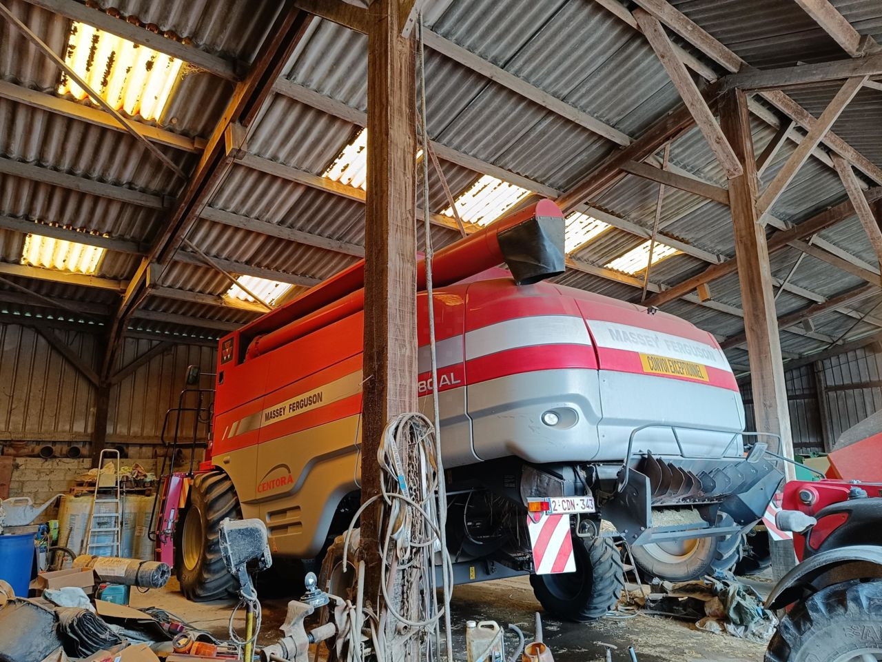 Massey Ferguson 7282 AL - Skurtresker: bilde 2 Massey Ferguson 7282 AL - Skurtresker: bilde 2