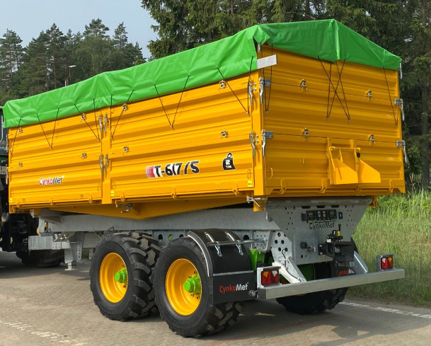 Cynkomet Przyczepa Tandem 15,5 t / Tandemanhänger / Tandem trailer / Тандемный прицеп - Landbruk tippvogn: bilde 2 Cynkomet Przyczepa Tandem 15,5 t / Tandemanhänger / Tandem trailer / Тандемный прицеп - Landbruk tippvogn: bilde 2