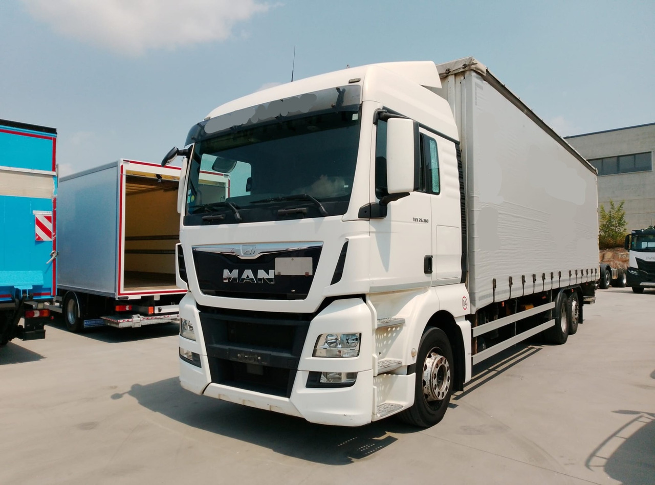 MAN 26.360 L TGX E6 (Tauliner) - Kapellbil: bilde 1 MAN 26.360 L TGX E6 (Tauliner) - Kapellbil: bilde 1