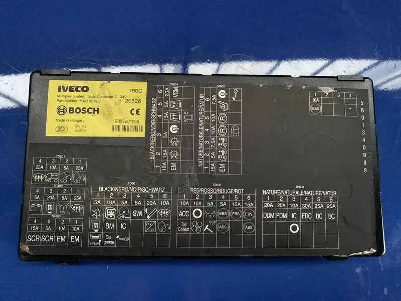 Iveco BOSCH 504360323 - Styreenhet: bilde 1 Iveco BOSCH 504360323 - Styreenhet: bilde 1