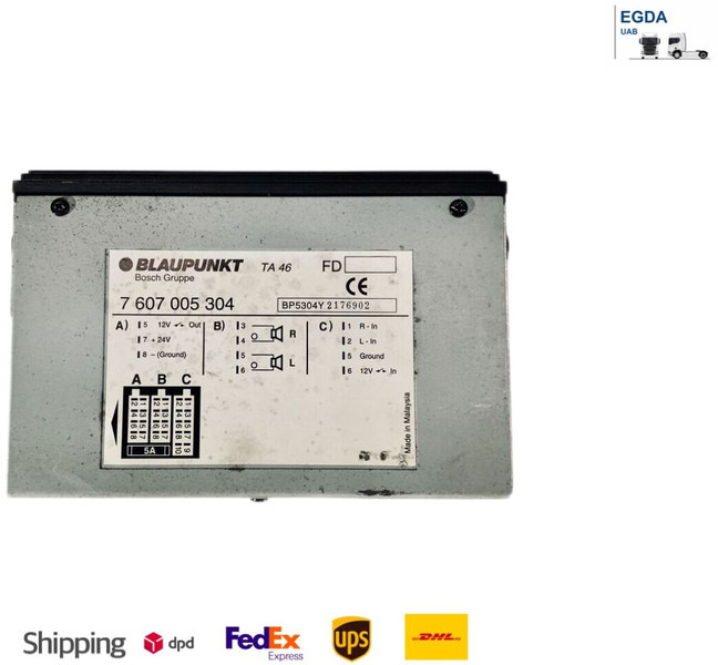 MAN TG 42 BLAUPUNKT - Styreenhet: bilde 1 MAN TG 42 BLAUPUNKT - Styreenhet: bilde 1