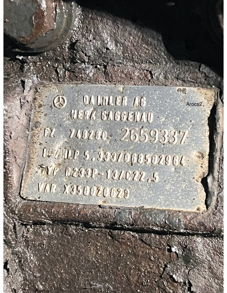 Mercedes-Benz Arocs - Aksel og deler: bilde 2 Mercedes-Benz Arocs - Aksel og deler: bilde 2