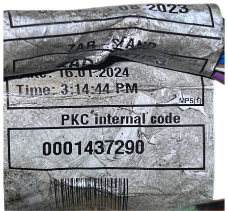 Mercedes-Benz MP5 - Kabel/ Ledninger: bilde 3 Mercedes-Benz MP5 - Kabel/ Ledninger: bilde 3