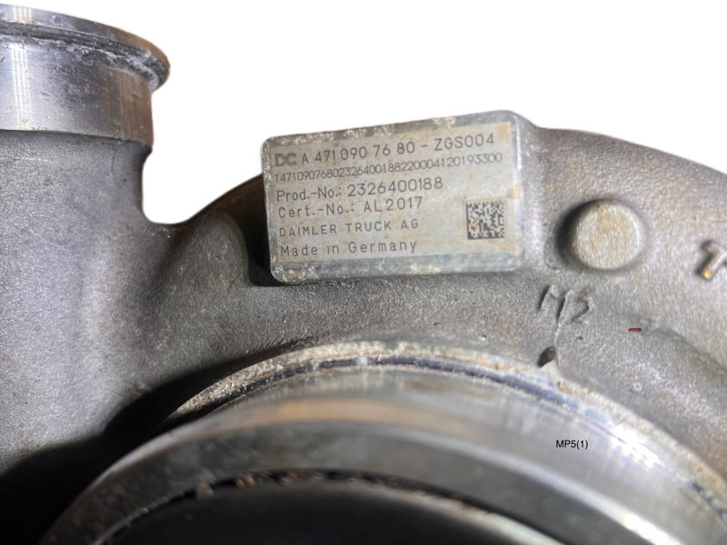 Mercedes-Benz MP5 - Turbolader: bilde 4 Mercedes-Benz MP5 - Turbolader: bilde 4