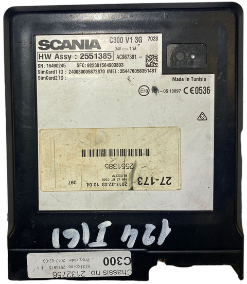 Scania S - Styreenhet: bilde 1 Scania S - Styreenhet: bilde 1