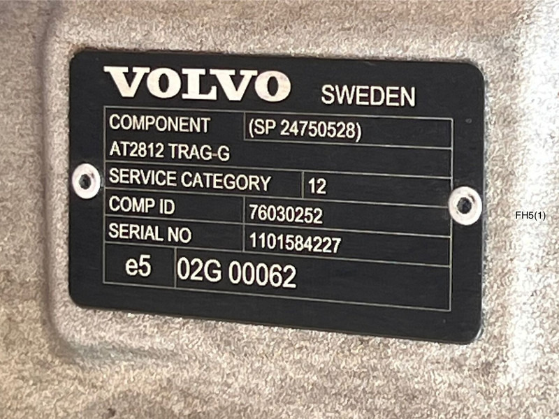 Volvo  - Girkasse: bilde 4 Volvo  - Girkasse: bilde 4