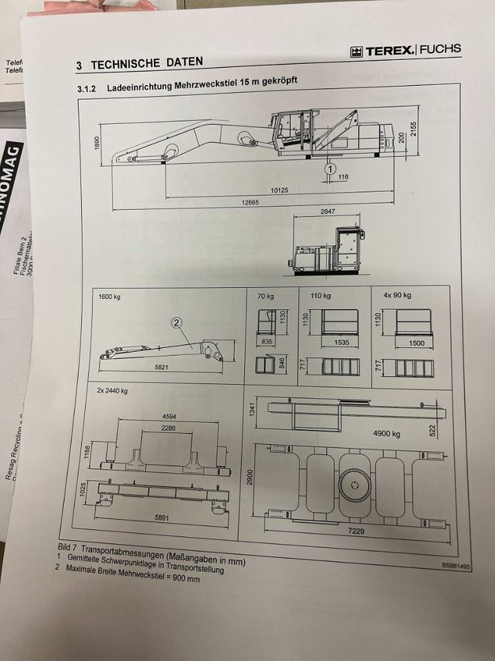 Fuchs SHL 850D ELECTRO - Håndteringsutstyr: bilde 4 Fuchs SHL 850D ELECTRO - Håndteringsutstyr: bilde 4