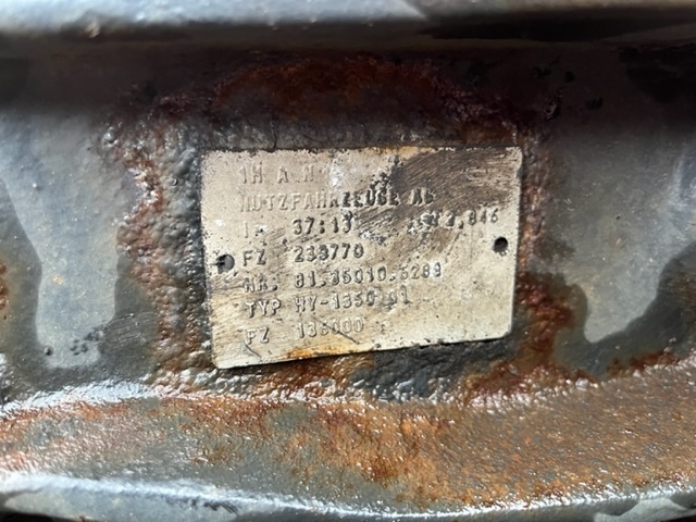 MAN TGX Typ 1350 - Bakaksel for Lastebil: bilde 3 MAN TGX Typ 1350 - Bakaksel for Lastebil: bilde 3