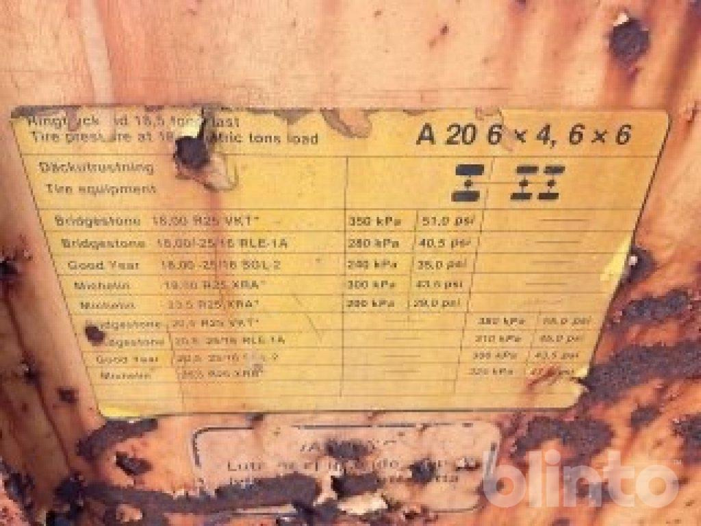 Rammestyrt dumper BM VOLVO A20 6X6: bilde 24