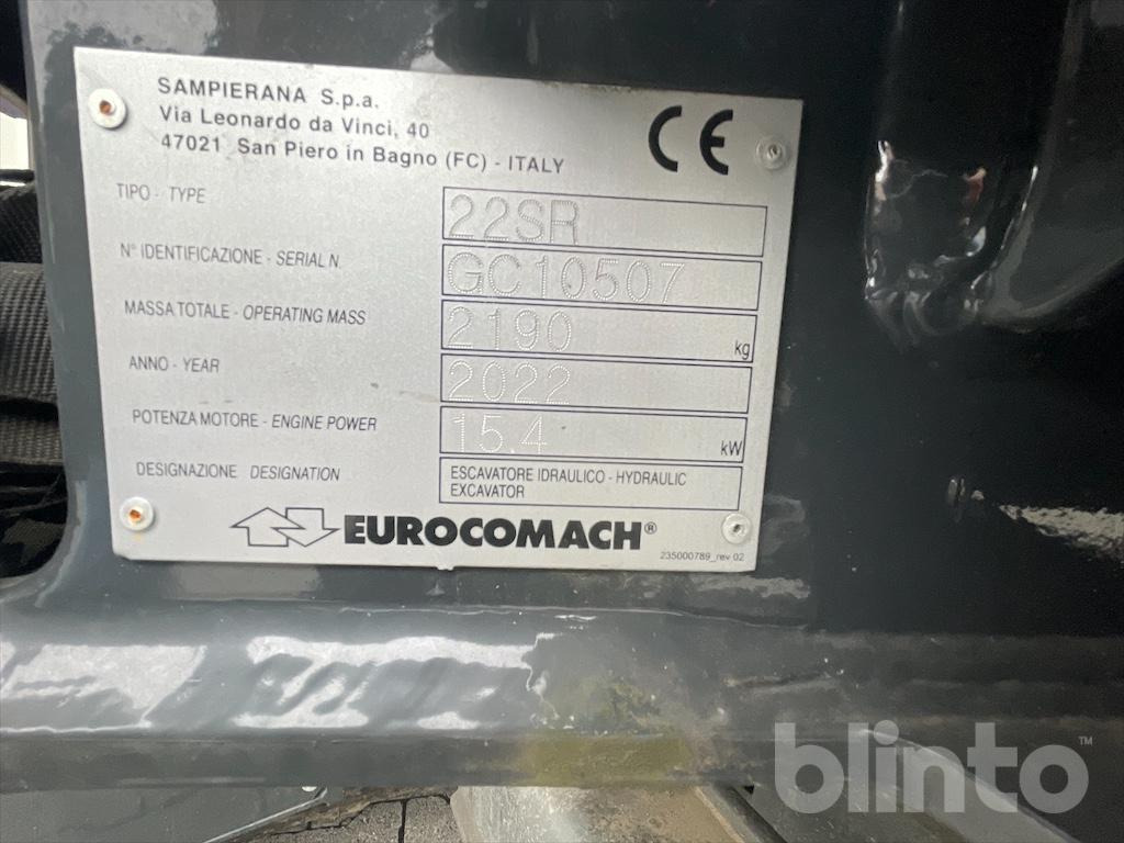 EUROCOMACH 22SR - Minigraver: bilde 5 EUROCOMACH 22SR - Minigraver: bilde 5