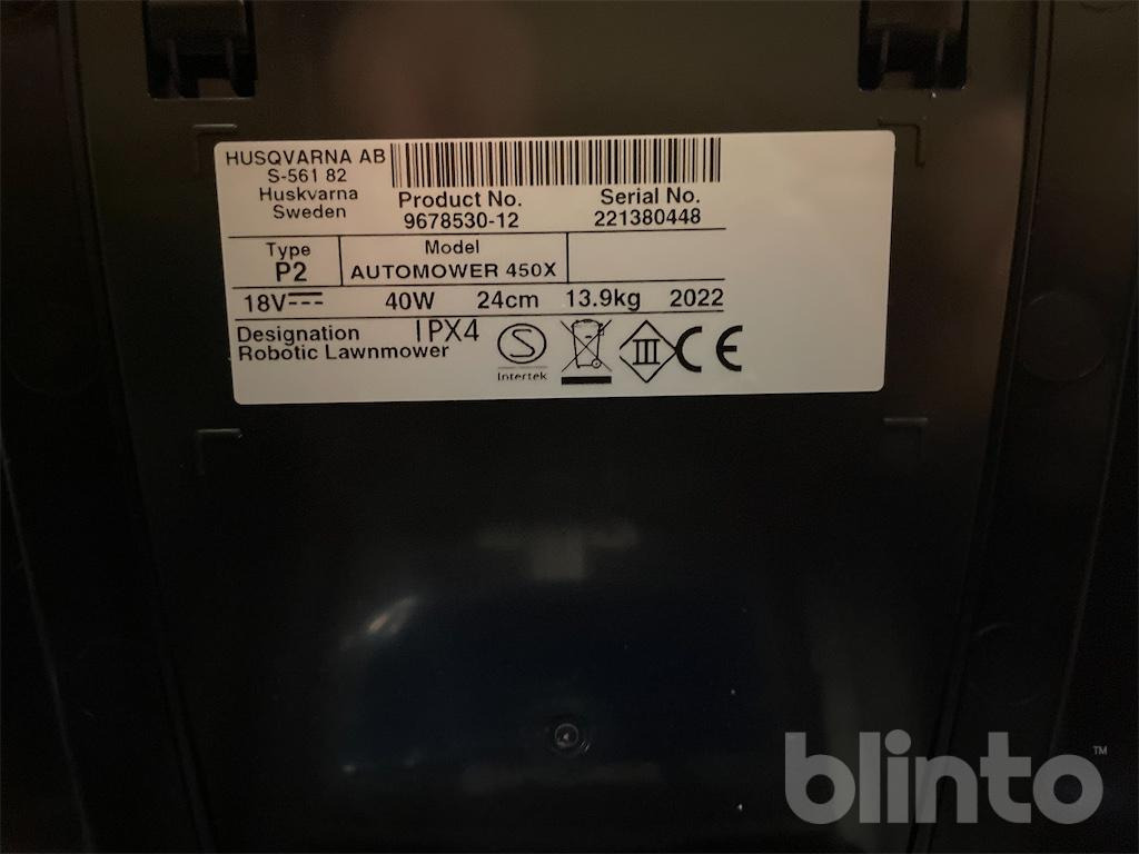 Husqvarna 450X (2022) - Gressklipper: bilde 5 Husqvarna 450X (2022) - Gressklipper: bilde 5
