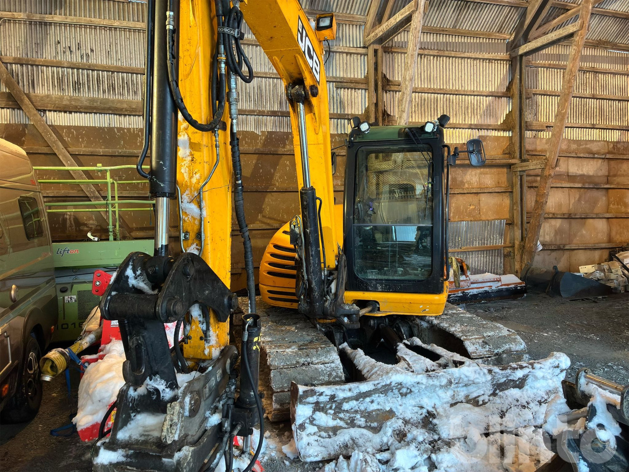 JCB 8085ZTS - Beltegraver: bilde 2 JCB 8085ZTS - Beltegraver: bilde 2