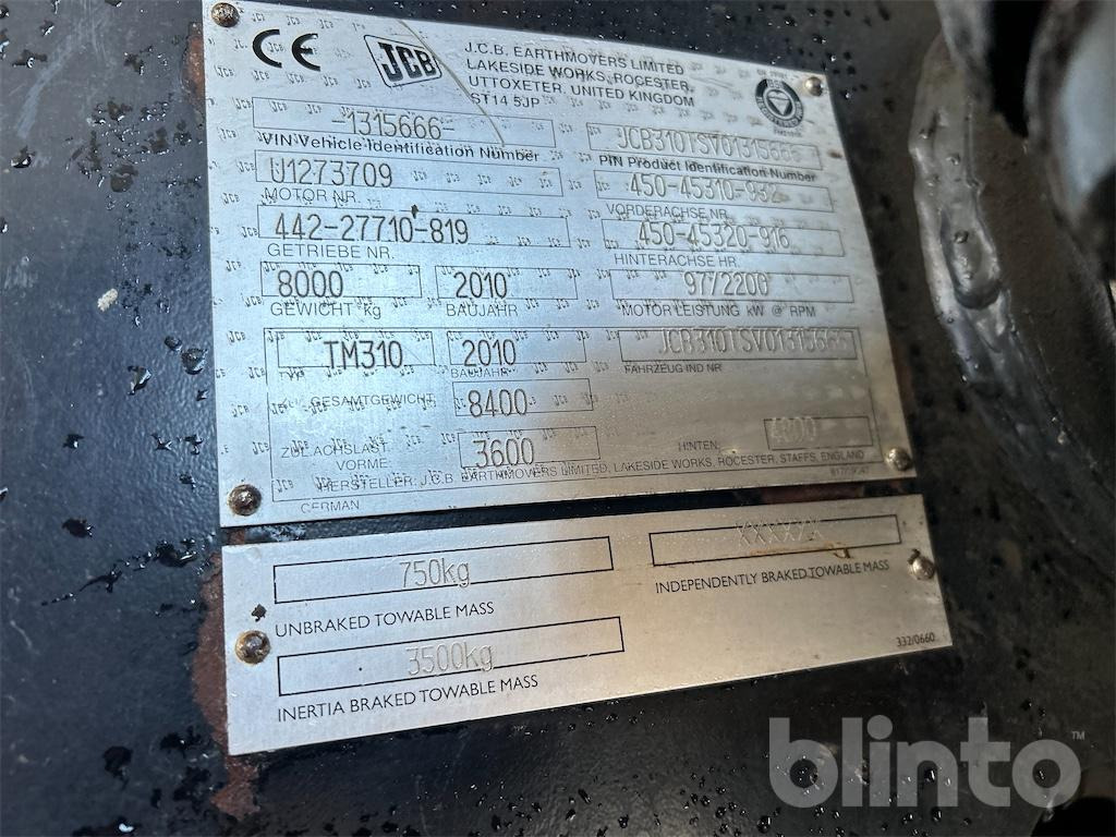 JCB TM 310 (2010) - Hjullaster: bilde 5 JCB TM 310 (2010) - Hjullaster: bilde 5