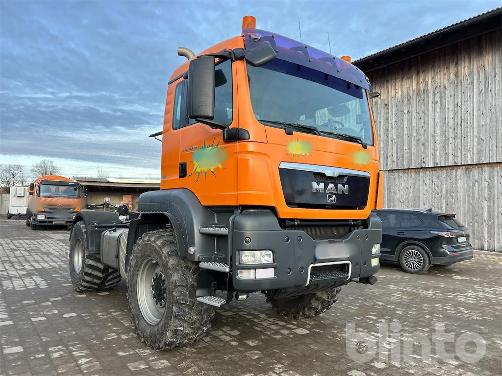 MAN TGA 11 / TGS 18.440 4x4 BL (2008) - Chassis lastebil: bilde 2 MAN TGA 11 / TGS 18.440 4x4 BL (2008) - Chassis lastebil: bilde 2