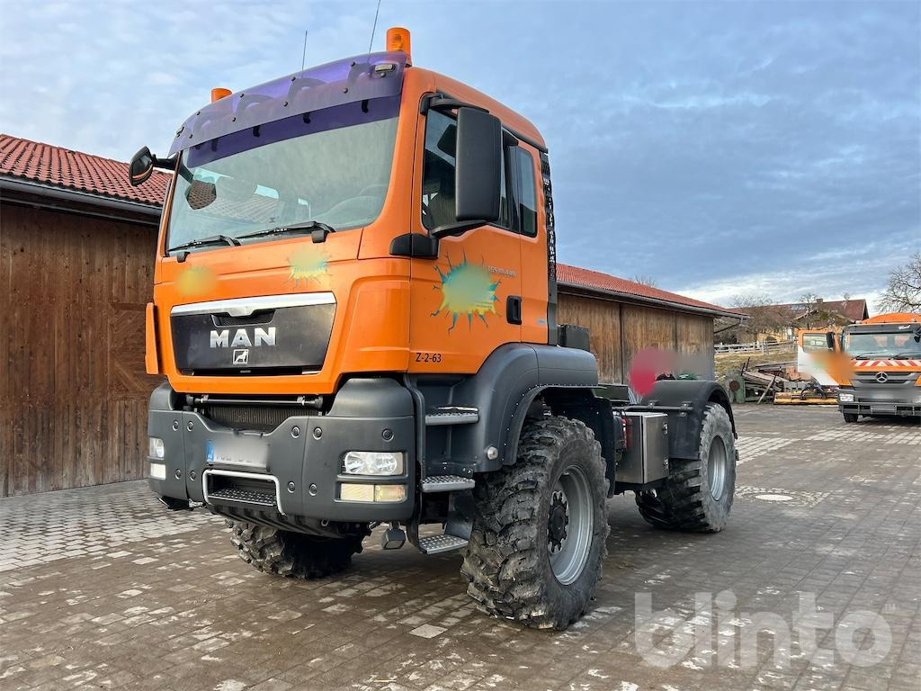MAN TGA 11 / TGS 18.440 4x4 BL (2008) - Chassis lastebil: bilde 1 MAN TGA 11 / TGS 18.440 4x4 BL (2008) - Chassis lastebil: bilde 1