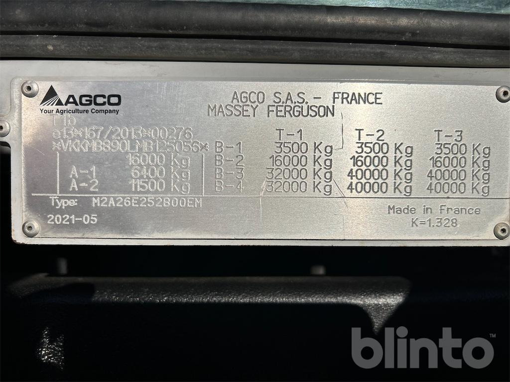 Massey Ferguson MF 8S.265 Dyna E-Power (2021) - Traktor: bilde 5 Massey Ferguson MF 8S.265 Dyna E-Power (2021) - Traktor: bilde 5