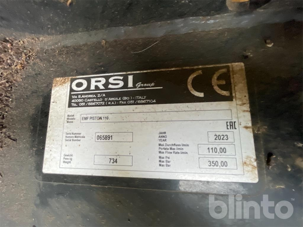 ORSI EMF PISTON 110 - Krattknuser: bilde 5 ORSI EMF PISTON 110 - Krattknuser: bilde 5