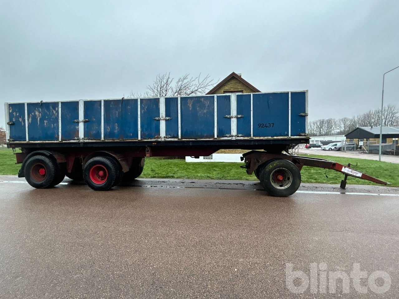 Parator PST2-90 - 3-vägstipp - Åpen semitrailer, Dolly henger: bilde 4 Parator PST2-90 - 3-vägstipp - Åpen semitrailer, Dolly henger: bilde 4