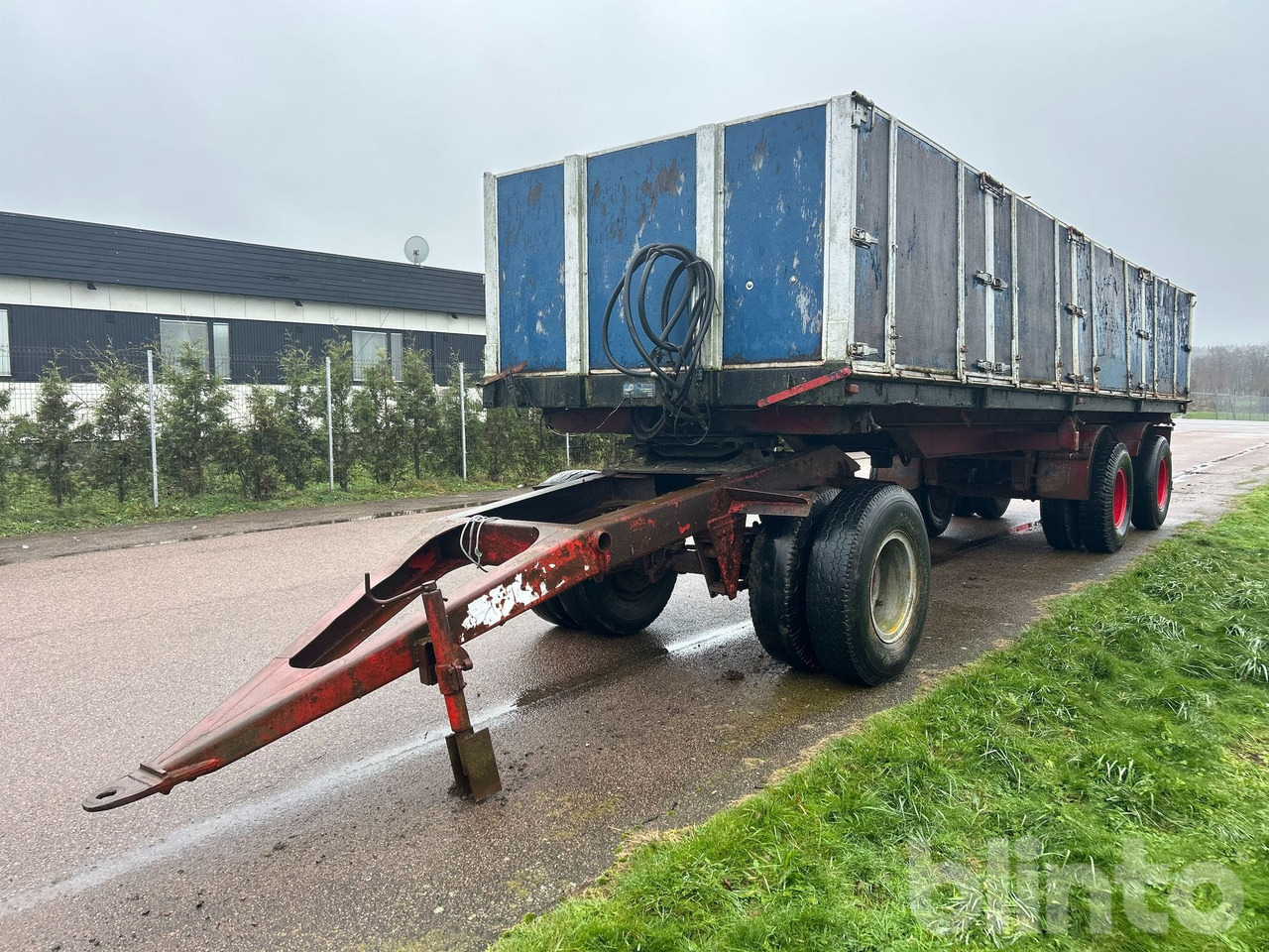 Parator PST2-90 - 3-vägstipp - Åpen semitrailer, Dolly henger: bilde 1 Parator PST2-90 - 3-vägstipp - Åpen semitrailer, Dolly henger: bilde 1