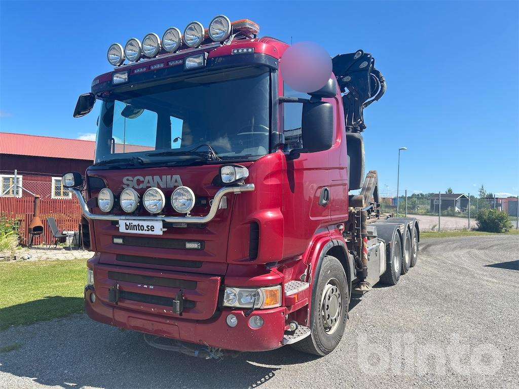 Scania R480L 8X4 - Krokbil, Kranbil: bilde 1 Scania R480L 8X4 - Krokbil, Kranbil: bilde 1