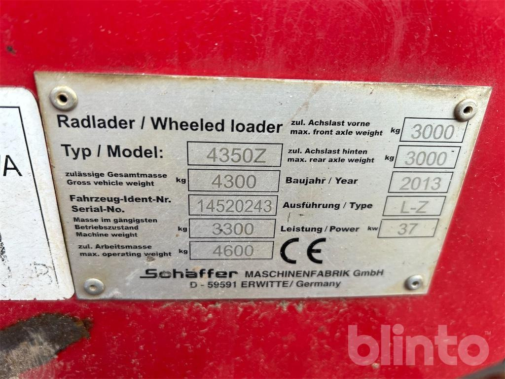 Schäffer 4350Z (2013) - Minilaster: bilde 5 Schäffer 4350Z (2013) - Minilaster: bilde 5