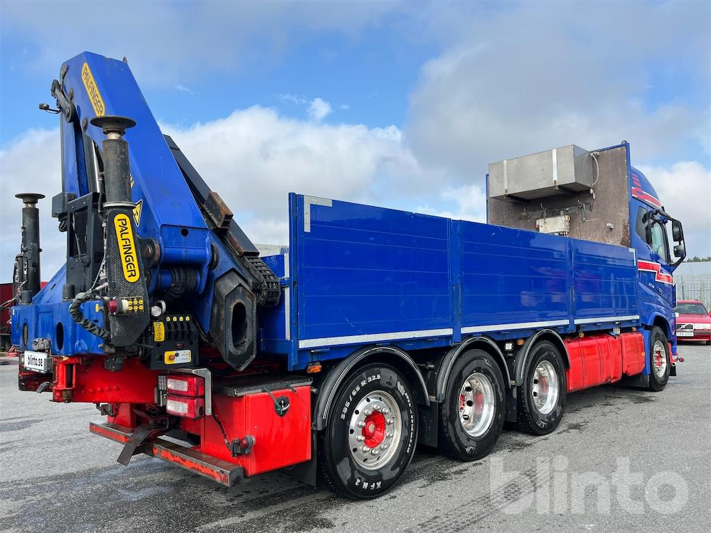 VOLVO FH 16 650 med fällbara sidor samt 4 hydrauliska utskjut - Planbil, Kranbil: bilde 5 VOLVO FH 16 650 med fällbara sidor samt 4 hydrauliska utskjut - Planbil, Kranbil: bilde 5