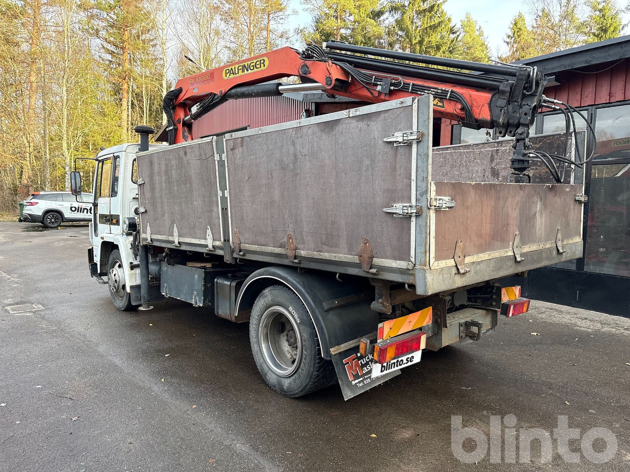 Tippbil, Kranbil VOLVO FL614 4X2: bilde 7