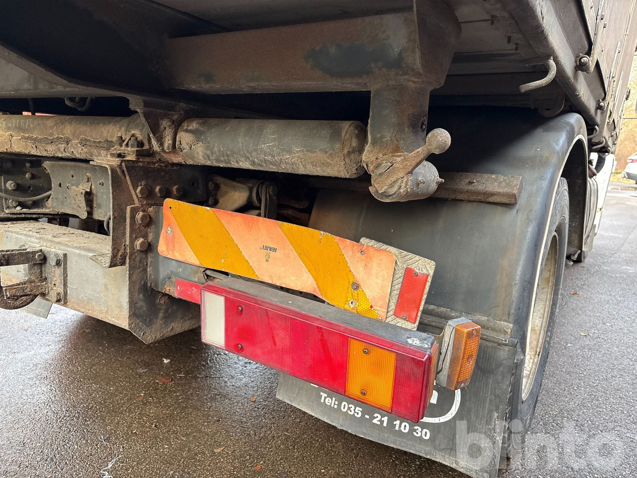 Tippbil, Kranbil VOLVO FL614 4X2: bilde 35