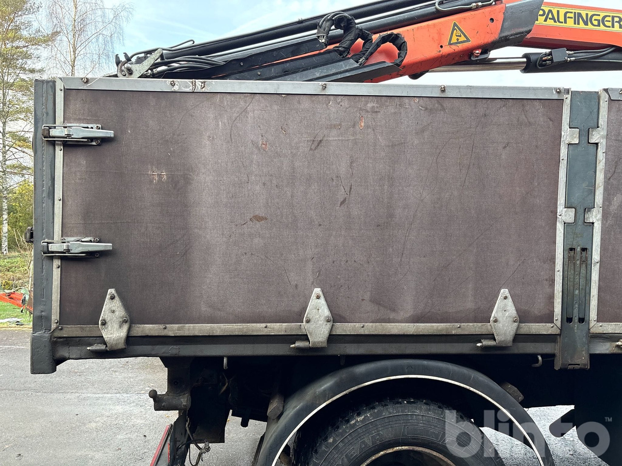 Tippbil, Kranbil VOLVO FL614 4X2: bilde 31