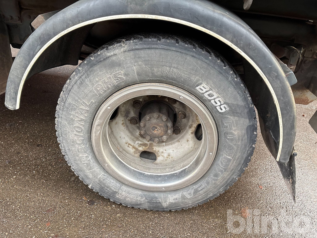 Tippbil, Kranbil VOLVO FL614 4X2: bilde 42