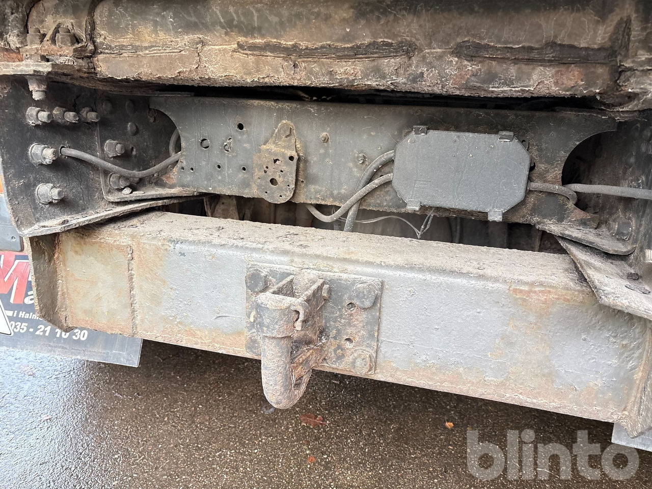 Tippbil, Kranbil VOLVO FL614 4X2: bilde 38