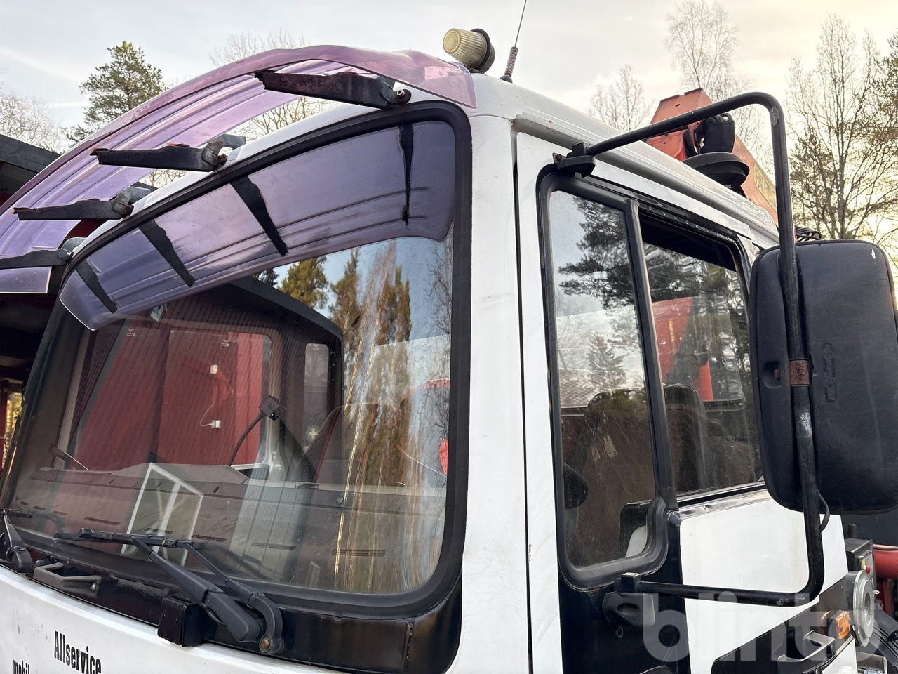 Tippbil, Kranbil VOLVO FL614 4X2: bilde 14