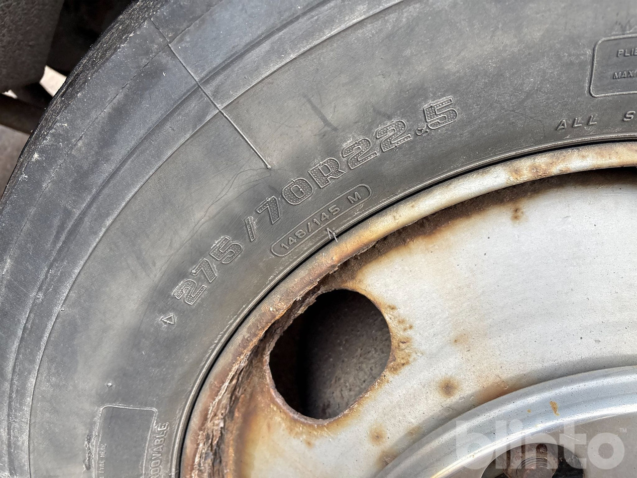 Tippbil, Kranbil VOLVO FL614 4X2: bilde 11