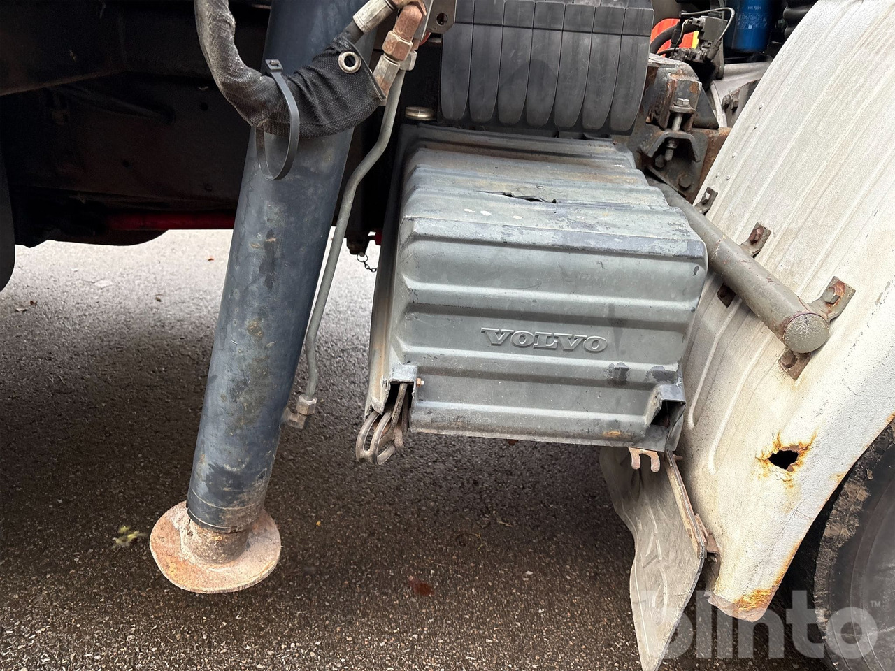 Tippbil, Kranbil VOLVO FL614 4X2: bilde 27