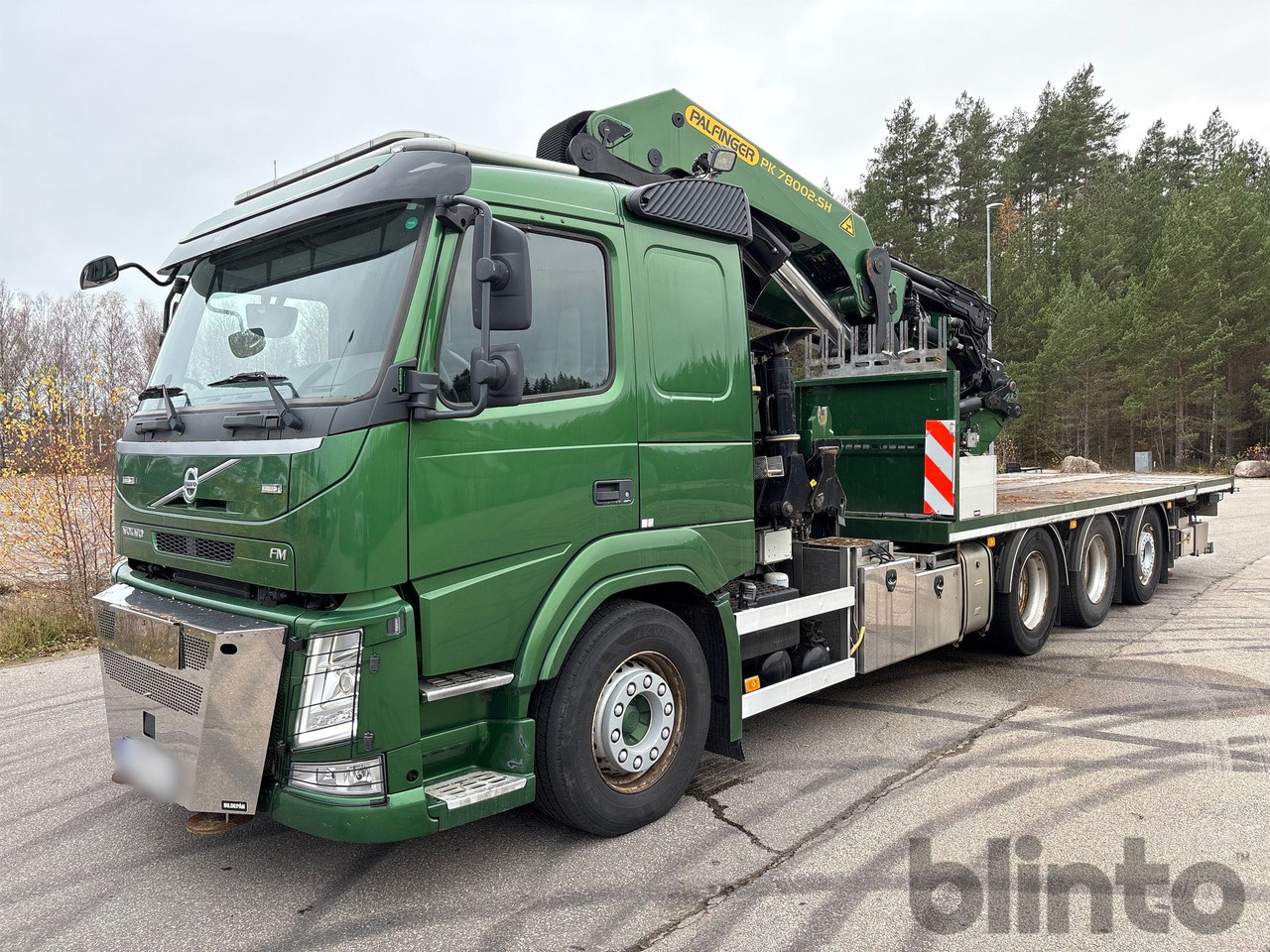 VOLVO FM 460 8x4 Tridem - Planbil, Kranbil: bilde 1 VOLVO FM 460 8x4 Tridem - Planbil, Kranbil: bilde 1