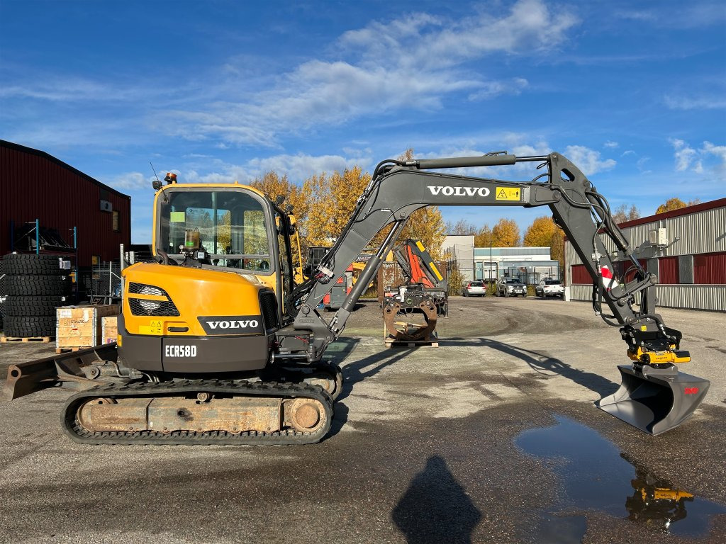 Volvo ECR58D - Beltegraver: bilde 2 Volvo ECR58D - Beltegraver: bilde 2