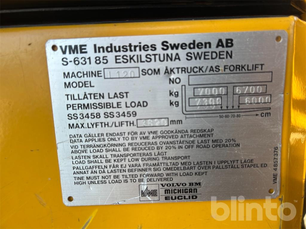 Hjullaster Volvo L120: bilde 46