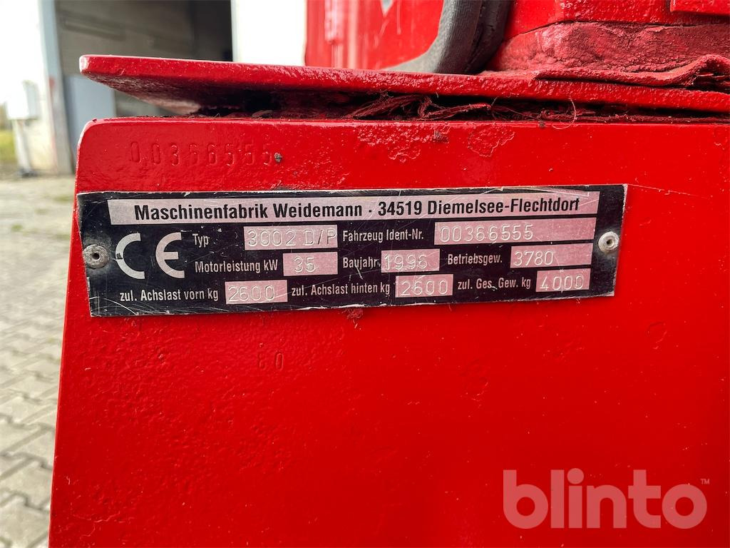 Weidemann 3002D/P (1996) - Minilaster: bilde 5 Weidemann 3002D/P (1996) - Minilaster: bilde 5