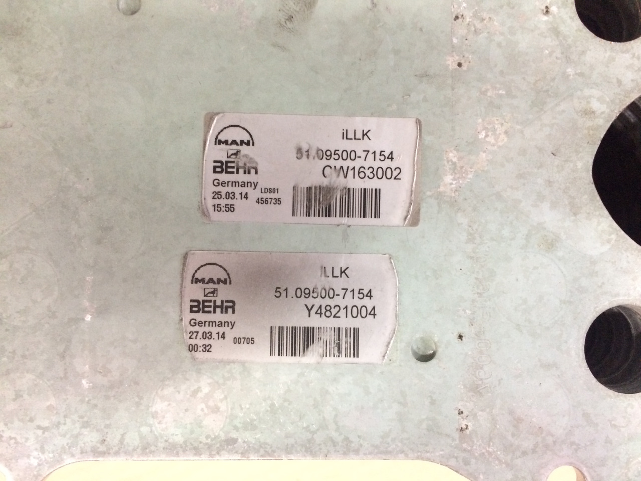 RADIATORE ARIA COMBURENTE - MOTORI MAN D2066 - D2676 - EURO 6 - Kjølesystem for Lastebil: bilde 5 RADIATORE ARIA COMBURENTE - MOTORI MAN D2066 - D2676 - EURO 6 - Kjølesystem for Lastebil: bilde 5