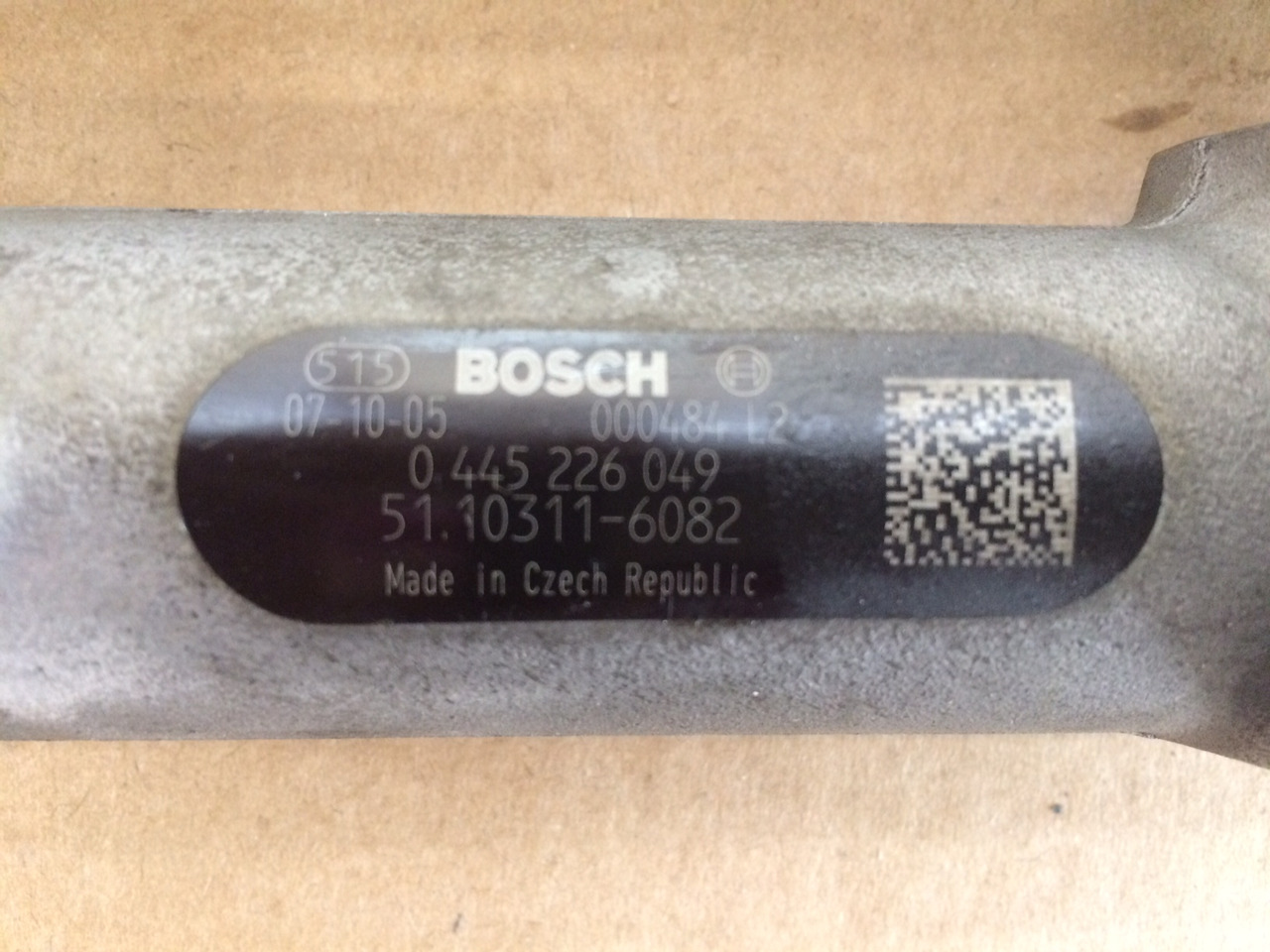 TUBO PRESSIONE COMMON RAIL MAN 51103116082 - Drivstoffsystem: bilde 5 TUBO PRESSIONE COMMON RAIL MAN 51103116082 - Drivstoffsystem: bilde 5