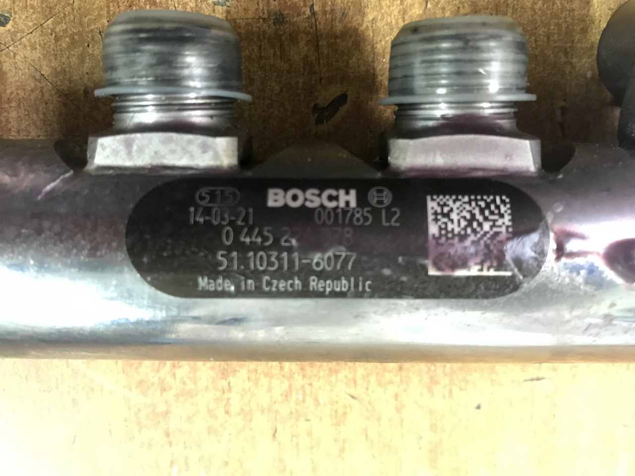 TUBO PRESSIONE RAIL PER MOTORI MAN D2066 - D2676 - Drivstoffsystem for Lastebil: bilde 3 TUBO PRESSIONE RAIL PER MOTORI MAN D2066 - D2676 - Drivstoffsystem for Lastebil: bilde 3
