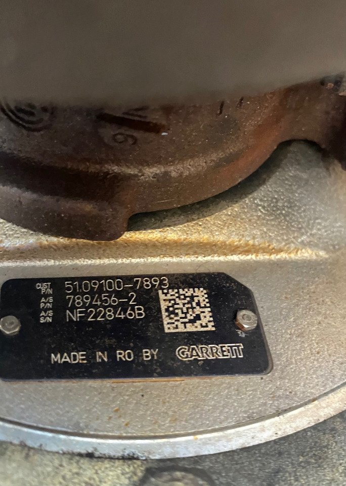 TURBO COMPRESSORE MAN 51091007893 - 51091007907 - Turbolader for Lastebil: bilde 3 TURBO COMPRESSORE MAN 51091007893 - 51091007907 - Turbolader for Lastebil: bilde 3