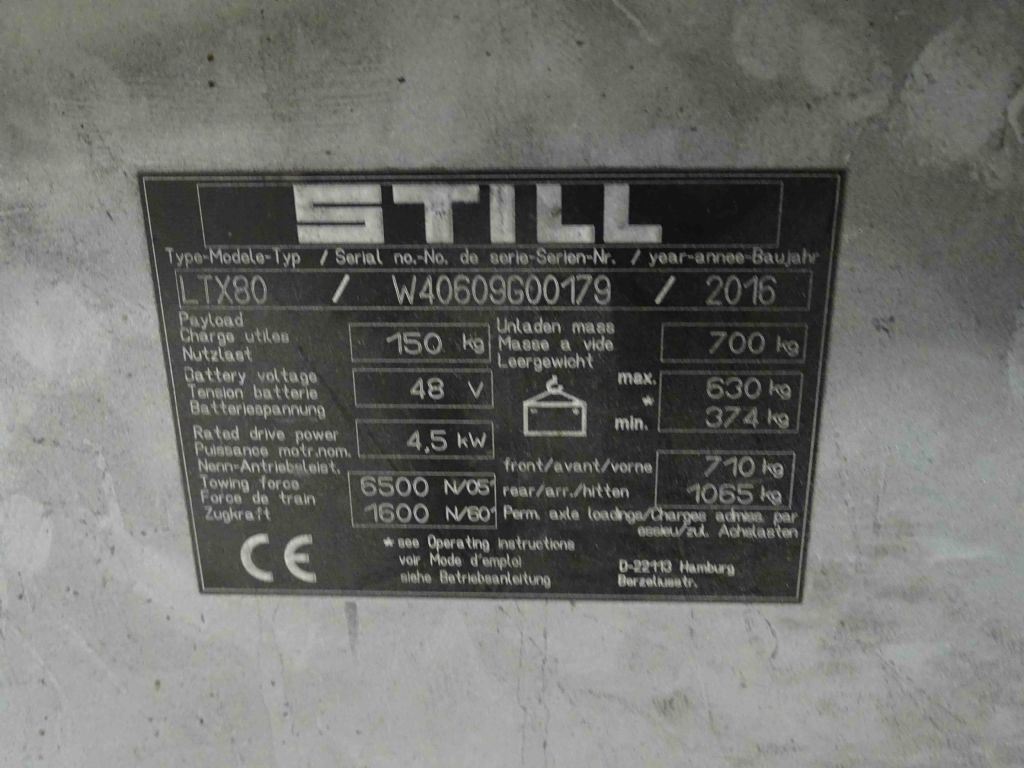 Still LTX80 - Annet utstyr: bilde 5 Still LTX80 - Annet utstyr: bilde 5