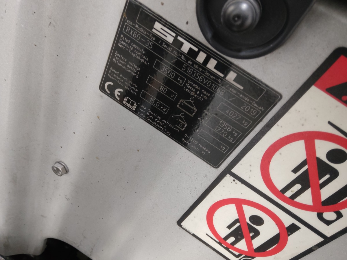 STILL RX60-35 - El-truck: bilde 5 STILL RX60-35 - El-truck: bilde 5