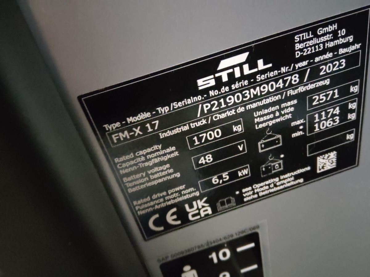 Still FM-X17 - Reachtruck: bilde 5 Still FM-X17 - Reachtruck: bilde 5