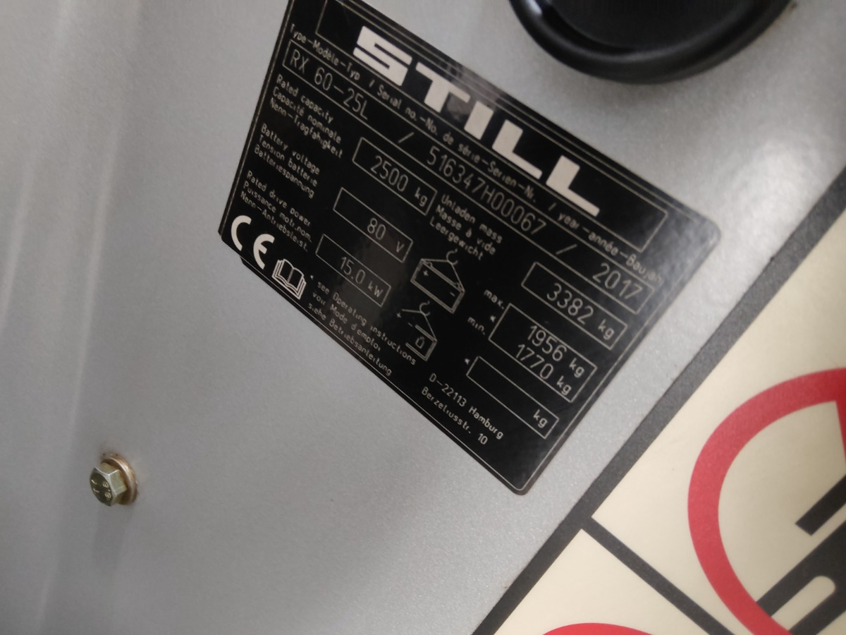 El-truck Still RX60-25L: bilde 8