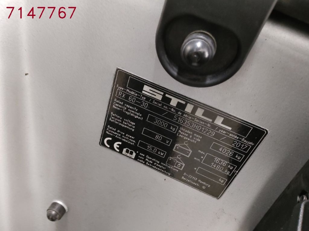 El-truck Still RX60-30: bilde 10