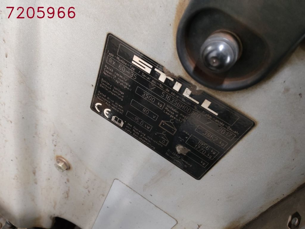 Still RX60-35 - El-truck: bilde 5 Still RX60-35 - El-truck: bilde 5