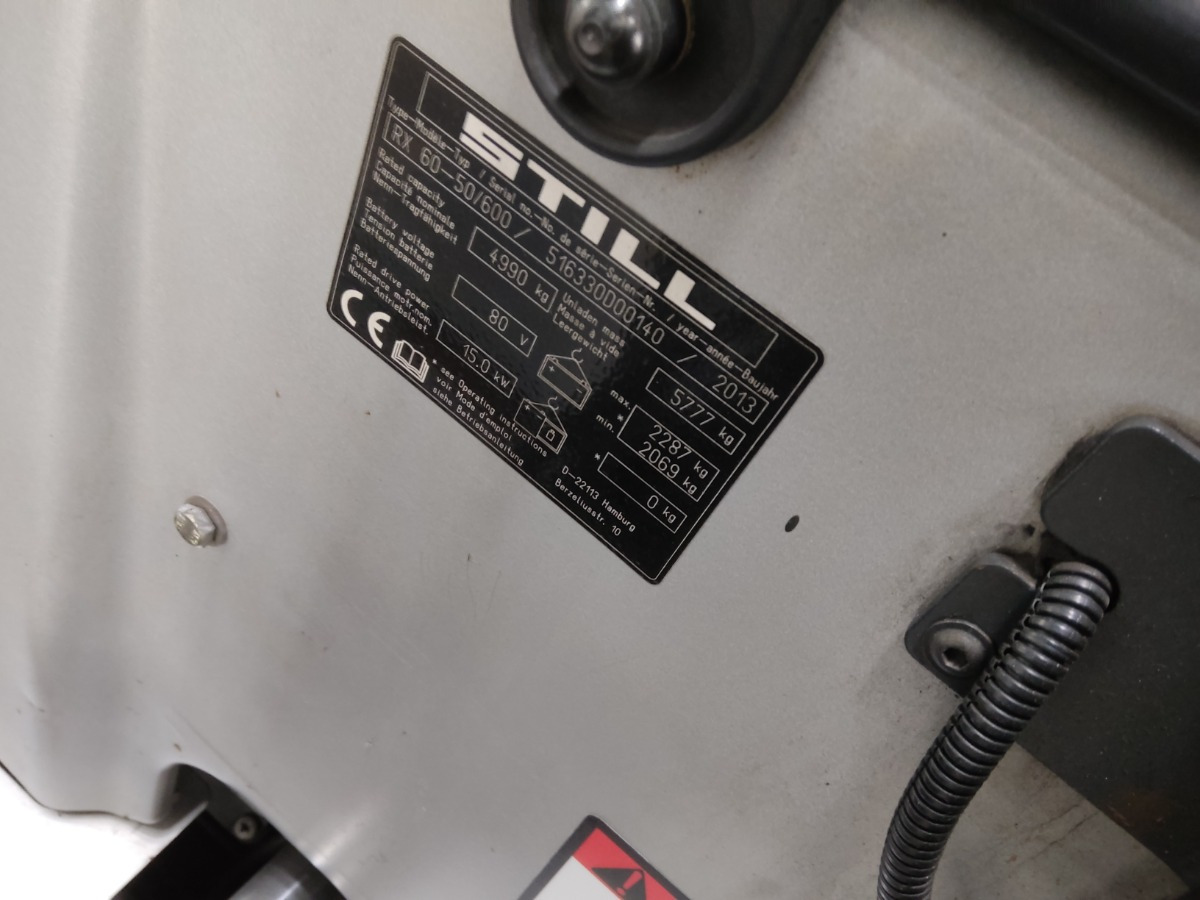 Still RX60-50/600/BRONZE - El-truck: bilde 5 Still RX60-50/600/BRONZE - El-truck: bilde 5