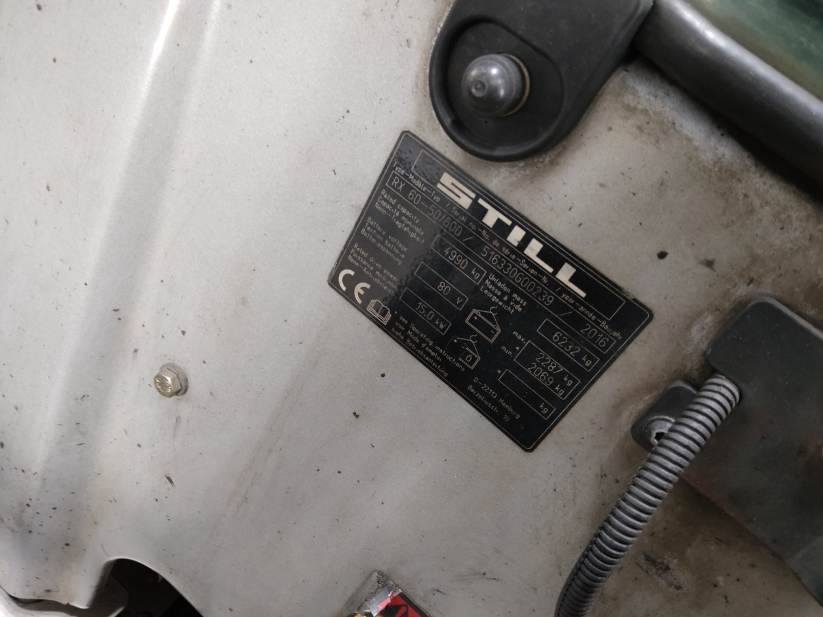 Still RX60-50/600 - El-truck: bilde 5 Still RX60-50/600 - El-truck: bilde 5